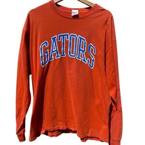 Vintage Florida Gators orange long sleeve shirt MJ Soffe Size XL